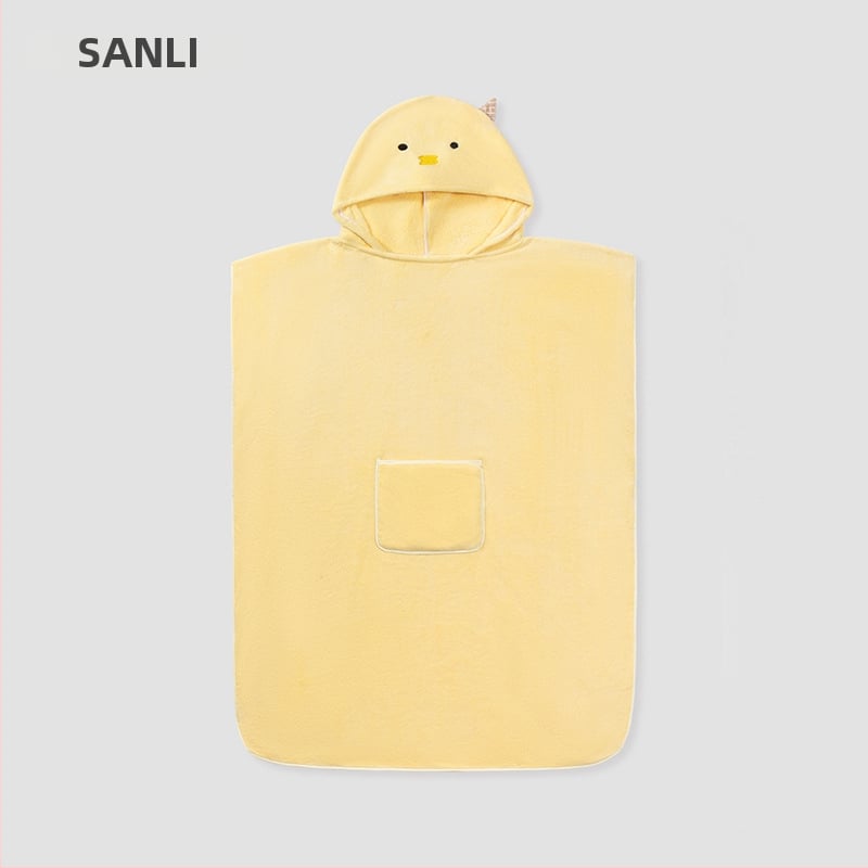 Sanli szülő-gyermek fürdőköpeny korall plüss, 90% poliészter