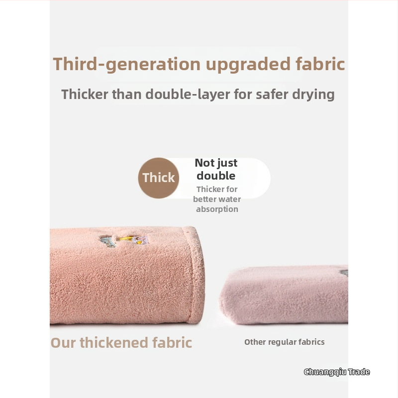 Száraz haj sapka korall plüssel, 150d fonal, kevesebb mint 30 g | Create autumn