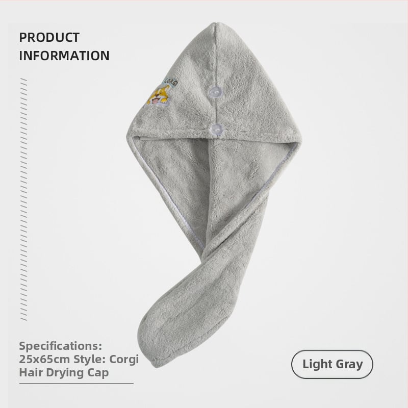 Száraz haj sapka korall plüssel, 150d fonal, kevesebb mint 30 g | Create autumn