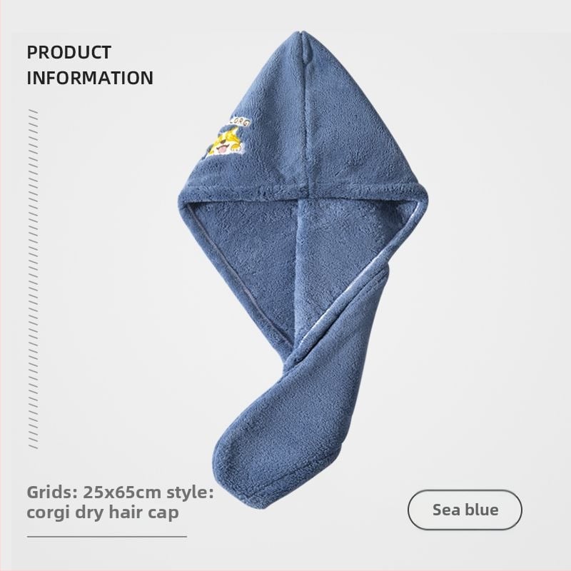 Száraz haj sapka korall plüssel, 150d fonal, kevesebb mint 30 g | Create autumn