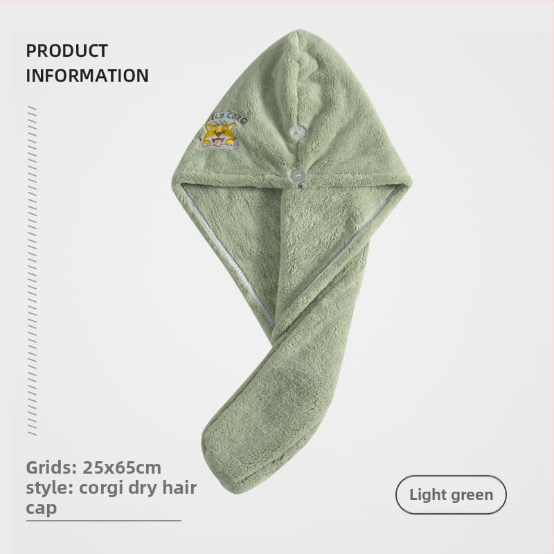 Száraz haj sapka korall plüssel, 150d fonal, kevesebb mint 30 g | Create autumn