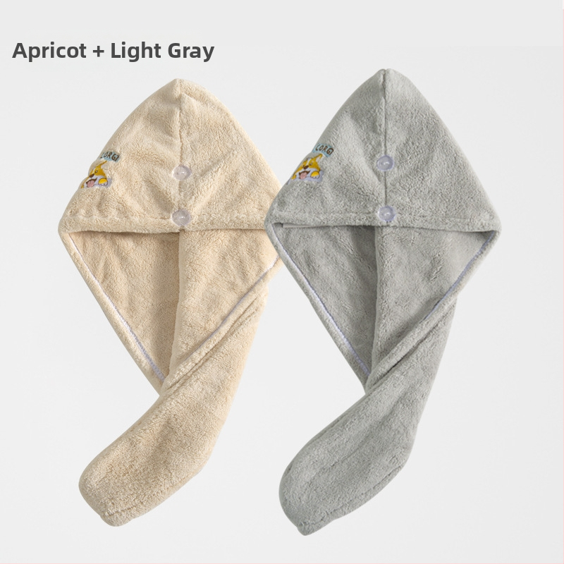 Száraz haj sapka korall plüssel, 150d fonal, kevesebb mint 30 g | Create autumn