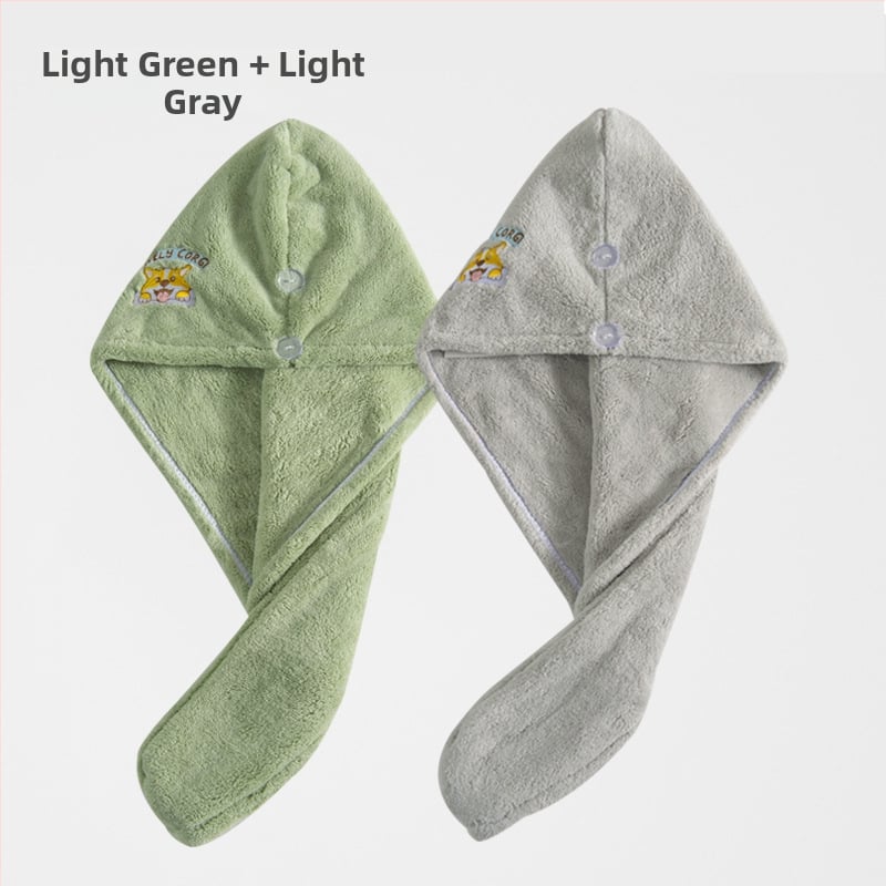 Száraz haj sapka korall plüssel, 150d fonal, kevesebb mint 30 g | Create autumn