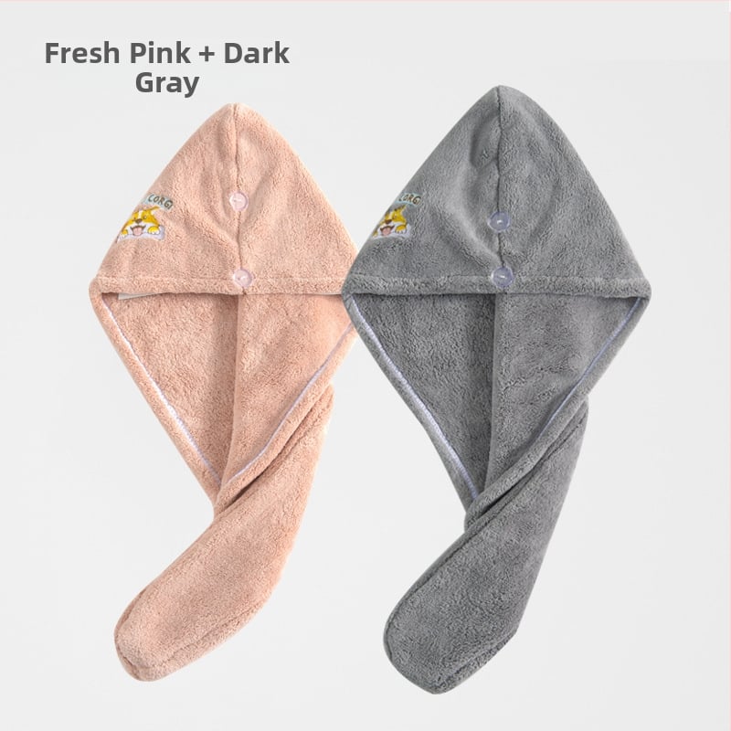 Száraz haj sapka korall plüssel, 150d fonal, kevesebb mint 30 g | Create autumn