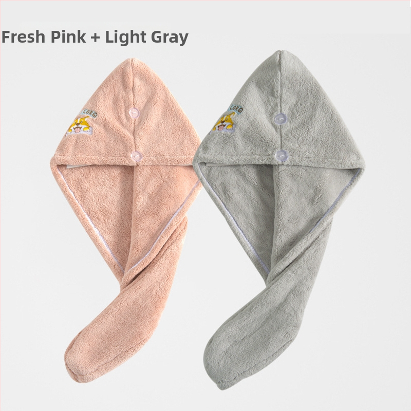 Száraz haj sapka korall plüssel, 150d fonal, kevesebb mint 30 g | Create autumn