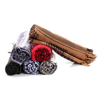 CS taktiskais arābu kvadrātšāls ārpustrādēm – sporta galvas pārklājums, 100% kokvilna, vienkāršs raksts, pieaugušie, universāls