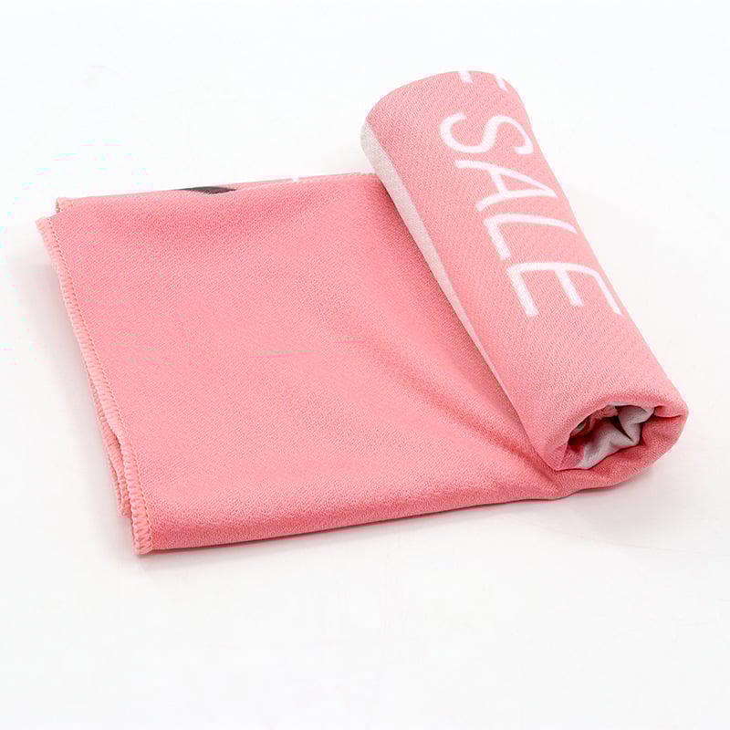 Sporttörölköző hímzett mintával, poliÉSészter, 160 g, 5–10 s nedvességfelszívás, logó nyomtatása elérhető