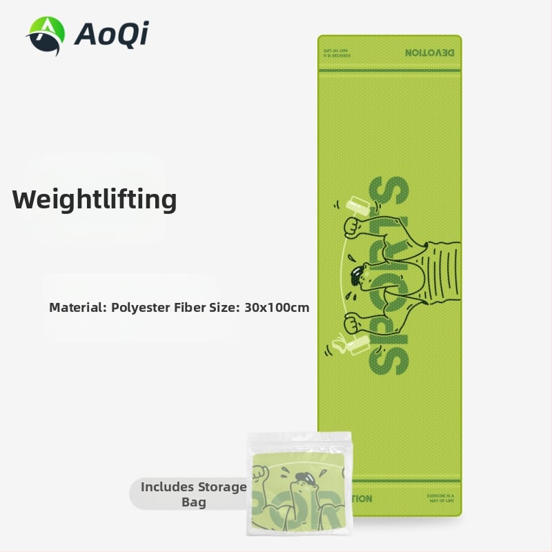 Sporttörölköző hímzett mintával, poliÉSészter, 160 g, 5–10 s nedvességfelszívás, logó nyomtatása elérhető