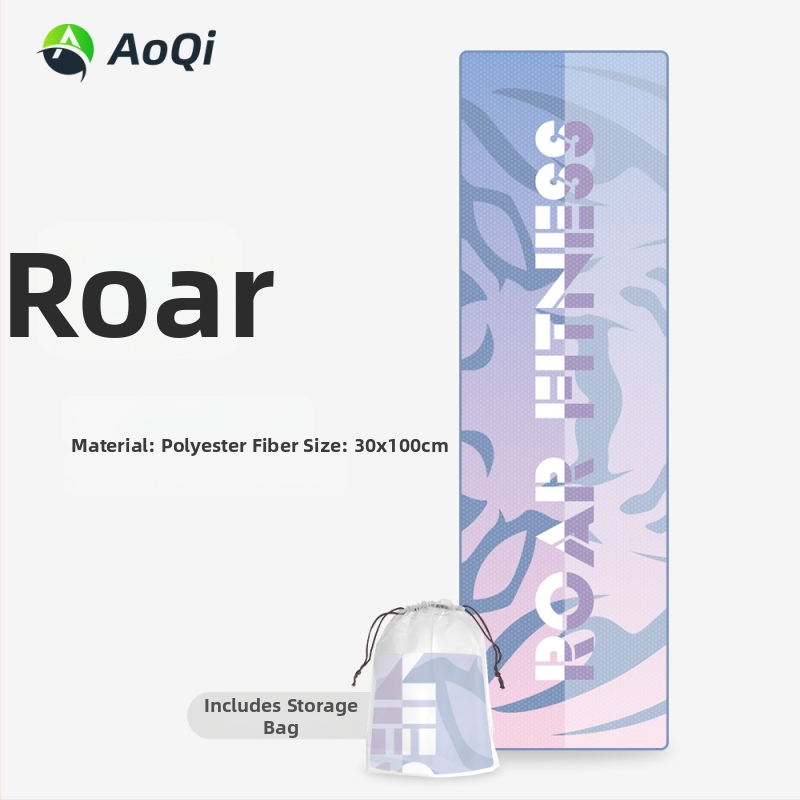 Sporttörölköző hímzett mintával, poliÉSészter, 160 g, 5–10 s nedvességfelszívás, logó nyomtatása elérhető