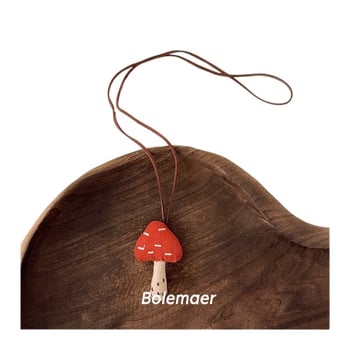 Koreai stílusú textil nyaklánc gyerekeknek, kézzel készített, mesefigurás dizájn