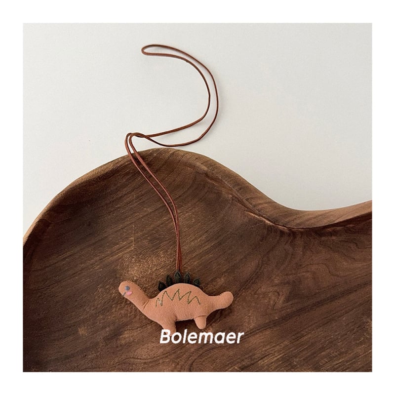 Koreai stílusú textil nyaklánc gyerekeknek, kézzel készített, mesefigurás dizájn