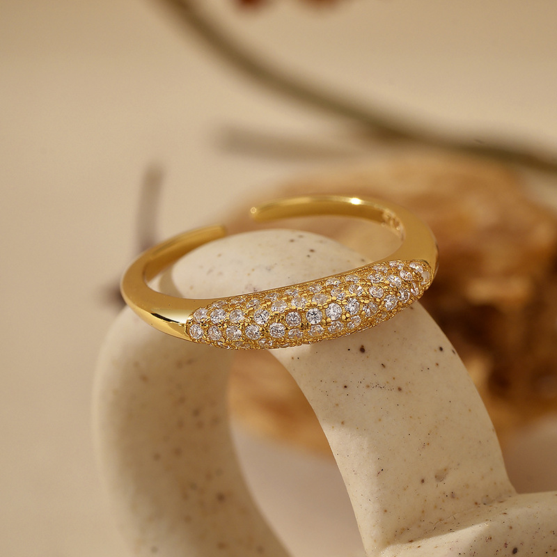 Beanna 925 sidabro žiedas, geometrinis stilius, unisex