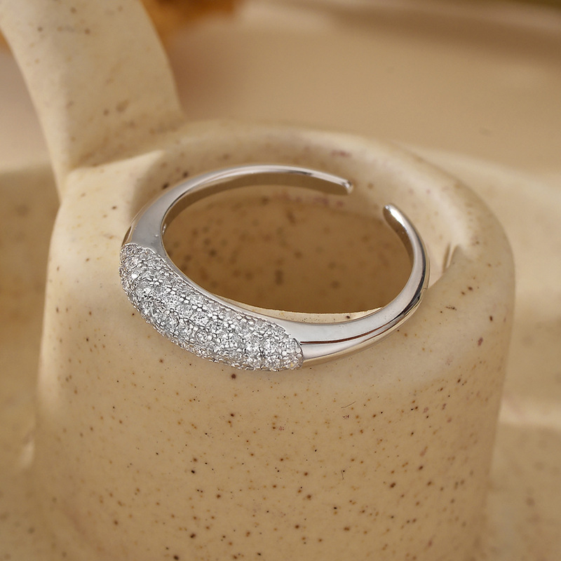 Beanna 925 sidabro žiedas, geometrinis stilius, unisex