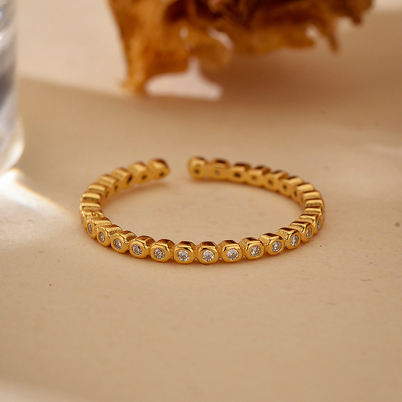 Beanna 925 sidabro žiedas, geometrinis stilius, unisex