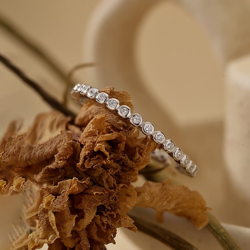 Beanna 925 sidabro žiedas, geometrinis stilius, unisex