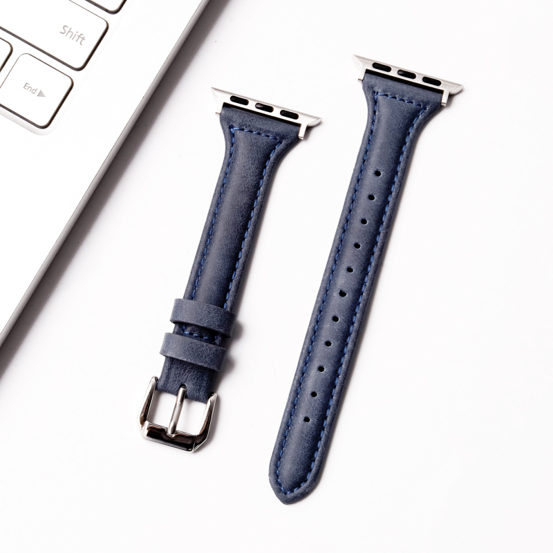 Essentialsup kožený remienok pre Apple Watch S9/Ultra, 20/22 mm rozhranie, kompatibilný s Apple Watch