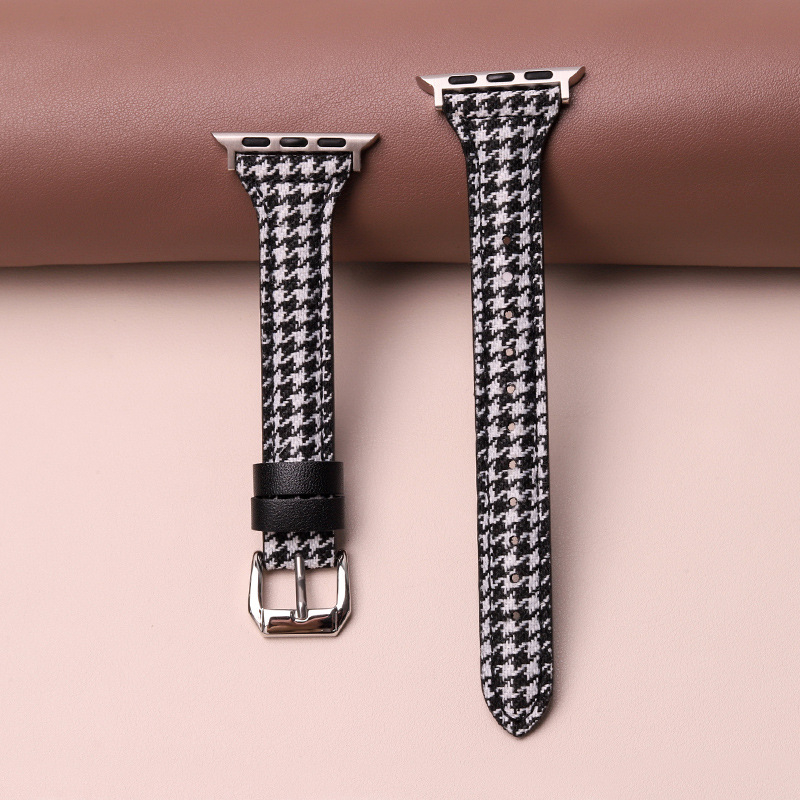 Essentialsup kožený remienok pre Apple Watch S9/Ultra, 20/22 mm rozhranie, kompatibilný s Apple Watch