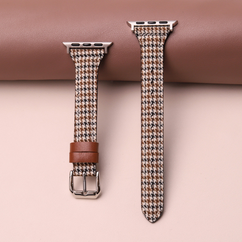 Essentialsup kožený remienok pre Apple Watch S9/Ultra, 20/22 mm rozhranie, kompatibilný s Apple Watch