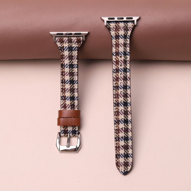 Essentialsup kožený remienok pre Apple Watch S9/Ultra, 20/22 mm rozhranie, kompatibilný s Apple Watch