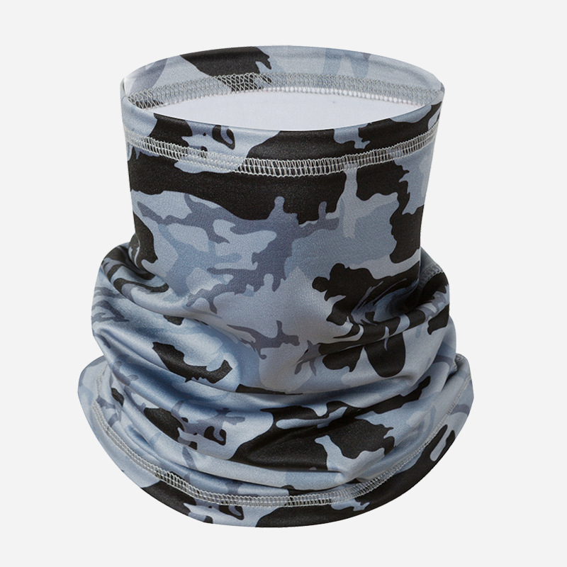 Flīsa ziemas galvas un kakla šalle – universāla pieaugušajiem, silta, elpojoša, ar drukātu logotipu, poliesteris