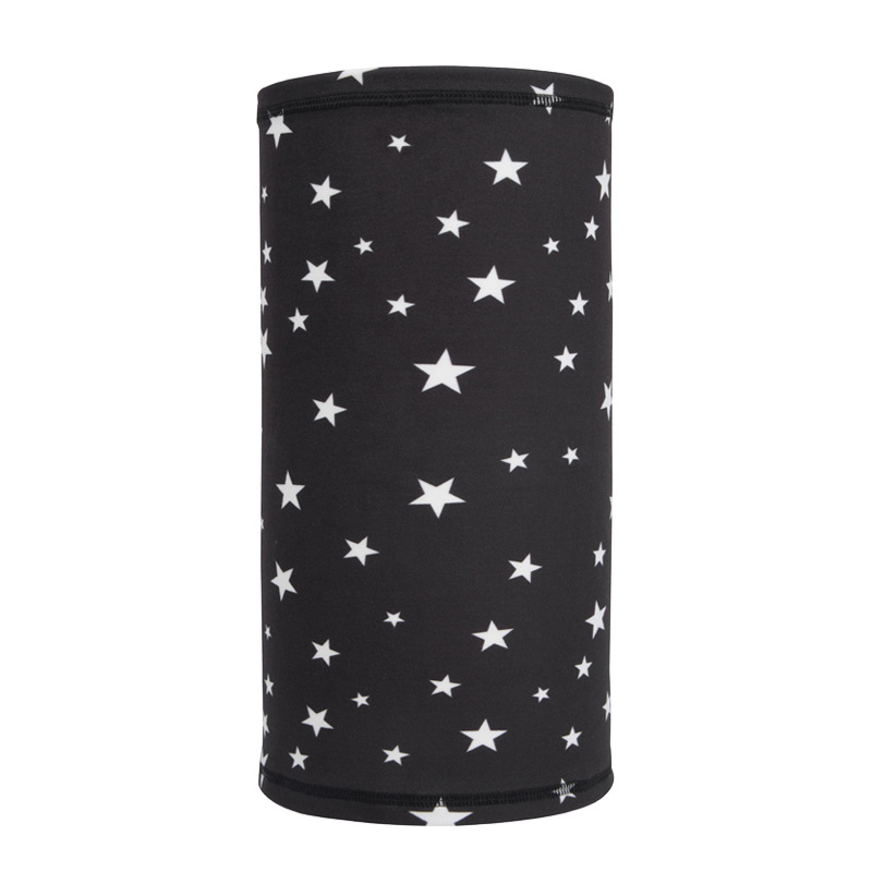 Flīsa ziemas galvas un kakla šalle – universāla pieaugušajiem, silta, elpojoša, ar drukātu logotipu, poliesteris