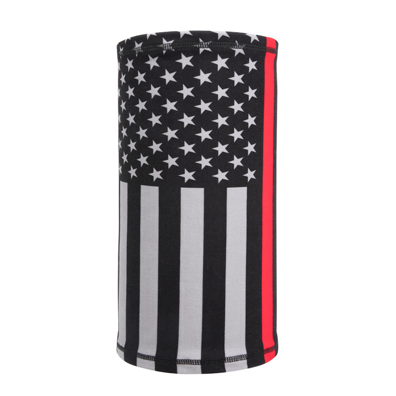 Flīsa ziemas galvas un kakla šalle – universāla pieaugušajiem, silta, elpojoša, ar drukātu logotipu, poliesteris