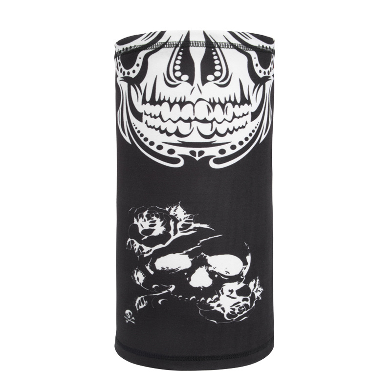 Flīsa ziemas galvas un kakla šalle – universāla pieaugušajiem, silta, elpojoša, ar drukātu logotipu, poliesteris