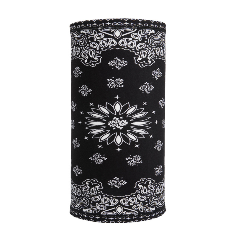 Flīsa ziemas galvas un kakla šalle – universāla pieaugušajiem, silta, elpojoša, ar drukātu logotipu, poliesteris