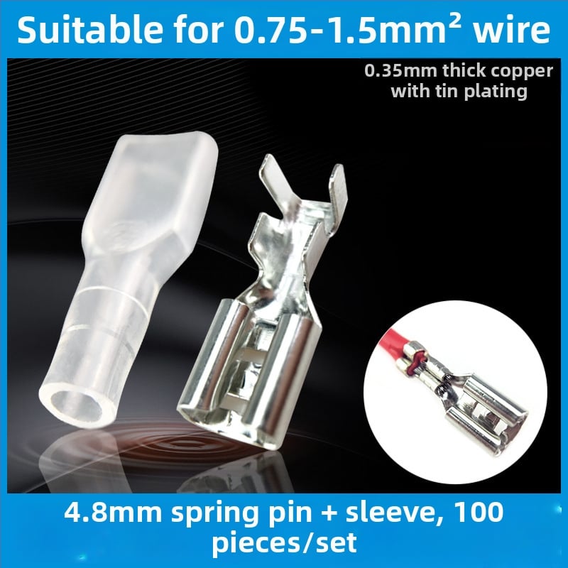 Slot Link LED ligzdas/savienotājs plug/socket, modelis 1, kontakti no cinka pārklāta vara, izolācijas korpuss