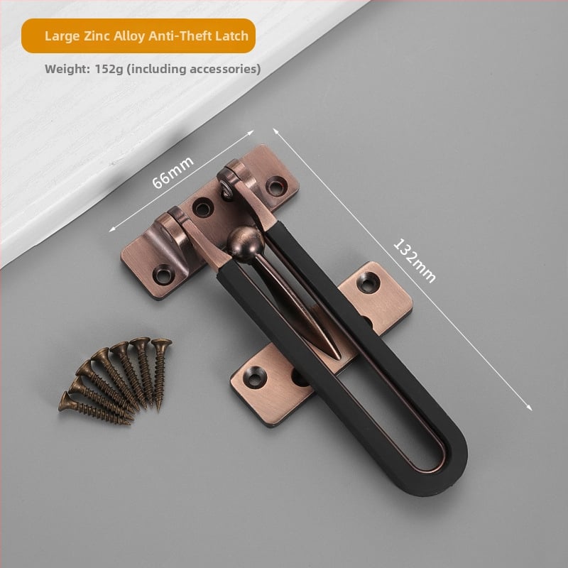 Priešvagystės durų spyna, Type A užraktas, nerūdijantis plienas, poliruotas/platinuotas paviršius, individualizavimas