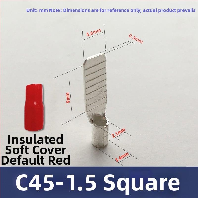 C45 gaisa slēdzis, vara-sudraba pārklājuma termināļa stieņi, auksti presētas daļas, vara knābji vadām 2.5/4/6 mm²