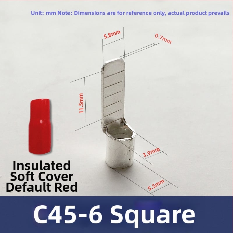 C45 gaisa slēdzis, vara-sudraba pārklājuma termināļa stieņi, auksti presētas daļas, vara knābji vadām 2.5/4/6 mm²