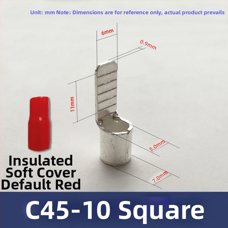 C45 gaisa slēdzis, vara-sudraba pārklājuma termināļa stieņi, auksti presētas daļas, vara knābji vadām 2.5/4/6 mm²