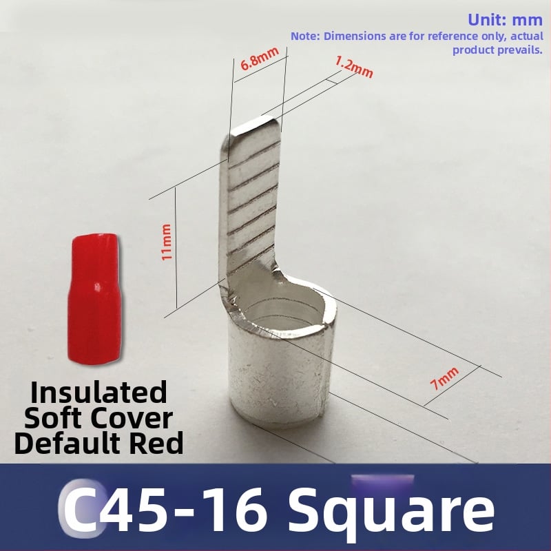 C45 gaisa slēdzis, vara-sudraba pārklājuma termināļa stieņi, auksti presētas daļas, vara knābji vadām 2.5/4/6 mm²