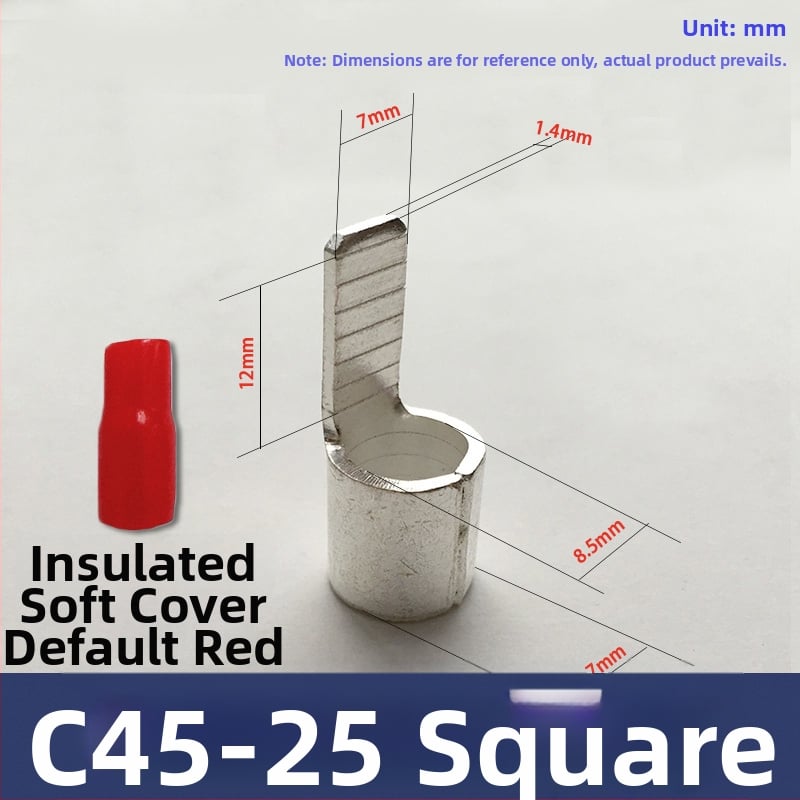 C45 gaisa slēdzis, vara-sudraba pārklājuma termināļa stieņi, auksti presētas daļas, vara knābji vadām 2.5/4/6 mm²