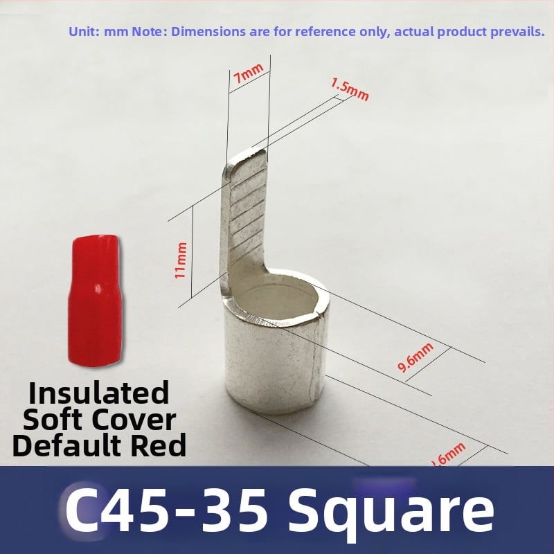 C45 gaisa slēdzis, vara-sudraba pārklājuma termināļa stieņi, auksti presētas daļas, vara knābji vadām 2.5/4/6 mm²