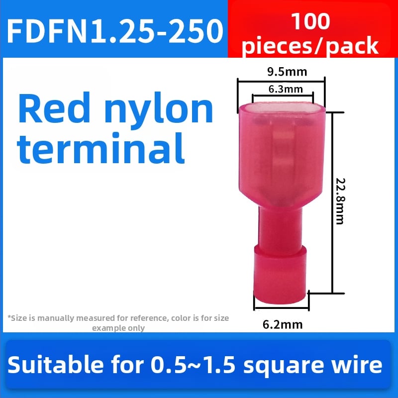 Atsperes kiirühendajad, meesso- ja naissoost, elektrijuhtmete jaoks, krimpimine, 0.5-6 mm², pakendivalikud: 100 või 200 tk