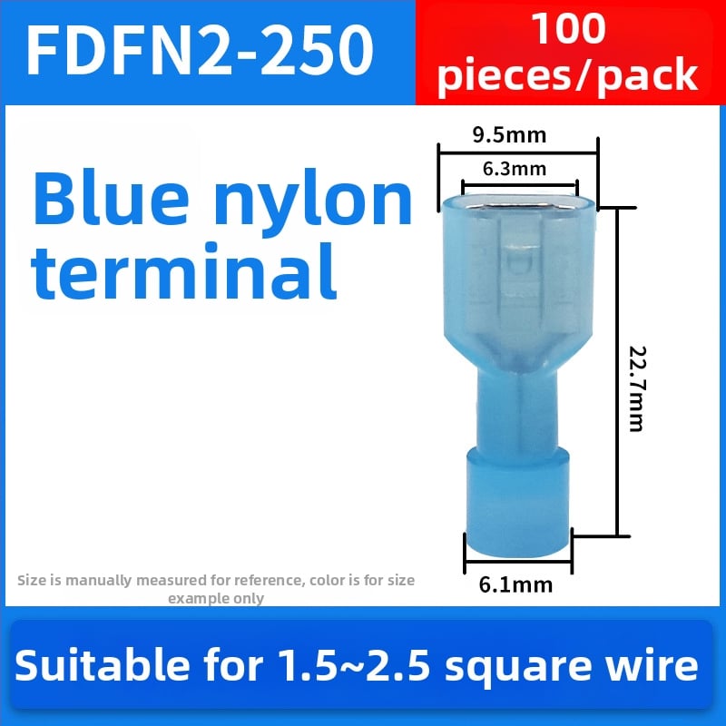 Atsperes kiirühendajad, meesso- ja naissoost, elektrijuhtmete jaoks, krimpimine, 0.5-6 mm², pakendivalikud: 100 või 200 tk