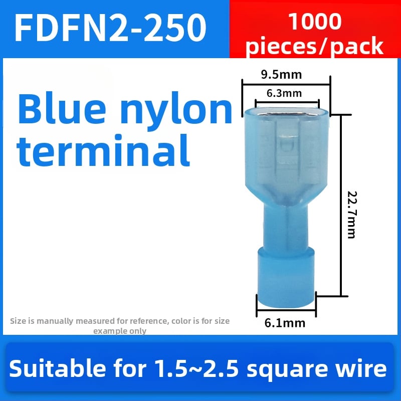 Atsperes kiirühendajad, meesso- ja naissoost, elektrijuhtmete jaoks, krimpimine, 0.5-6 mm², pakendivalikud: 100 või 200 tk