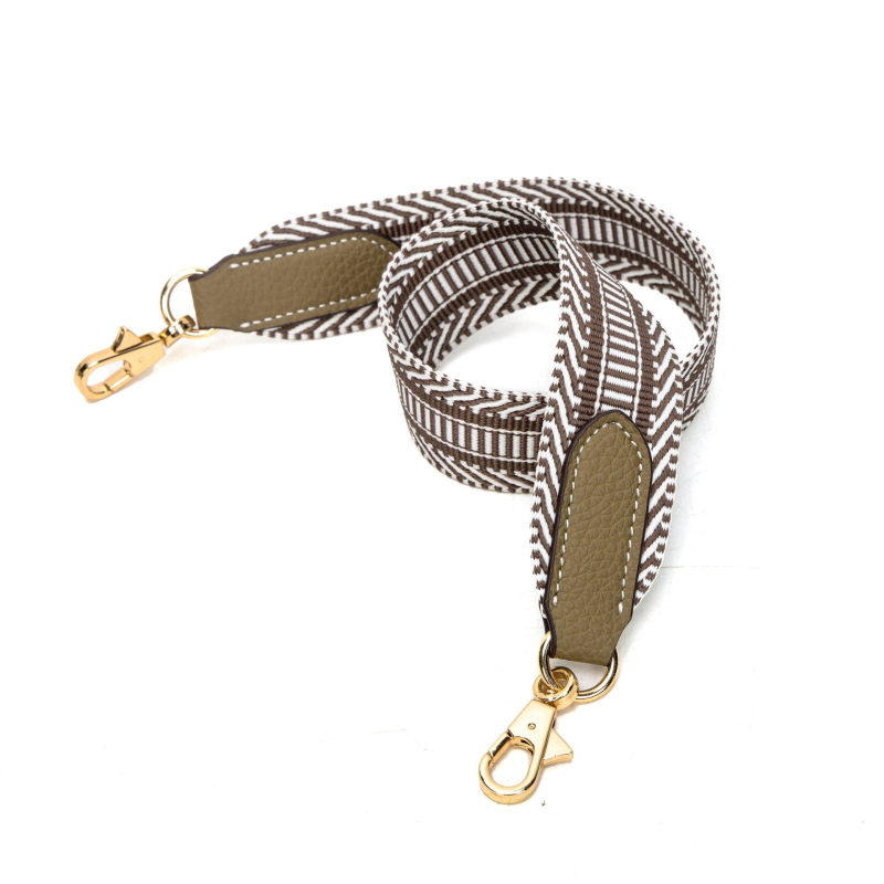 Remen za ramena za Hermès torbe — Meiyun koža od mikrovlaknastog vlakna, prugasti uzorak, otporan na habanje, lagan za nošenje, kompatibilan s Basket, Evelyn, Lindy, Togo (Proljeće 2025)