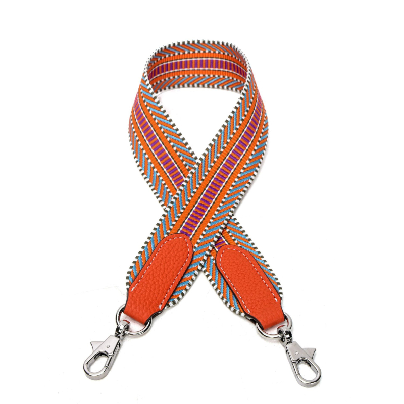 Remen za ramena za Hermès torbe — Meiyun koža od mikrovlaknastog vlakna, prugasti uzorak, otporan na habanje, lagan za nošenje, kompatibilan s Basket, Evelyn, Lindy, Togo (Proljeće 2025)