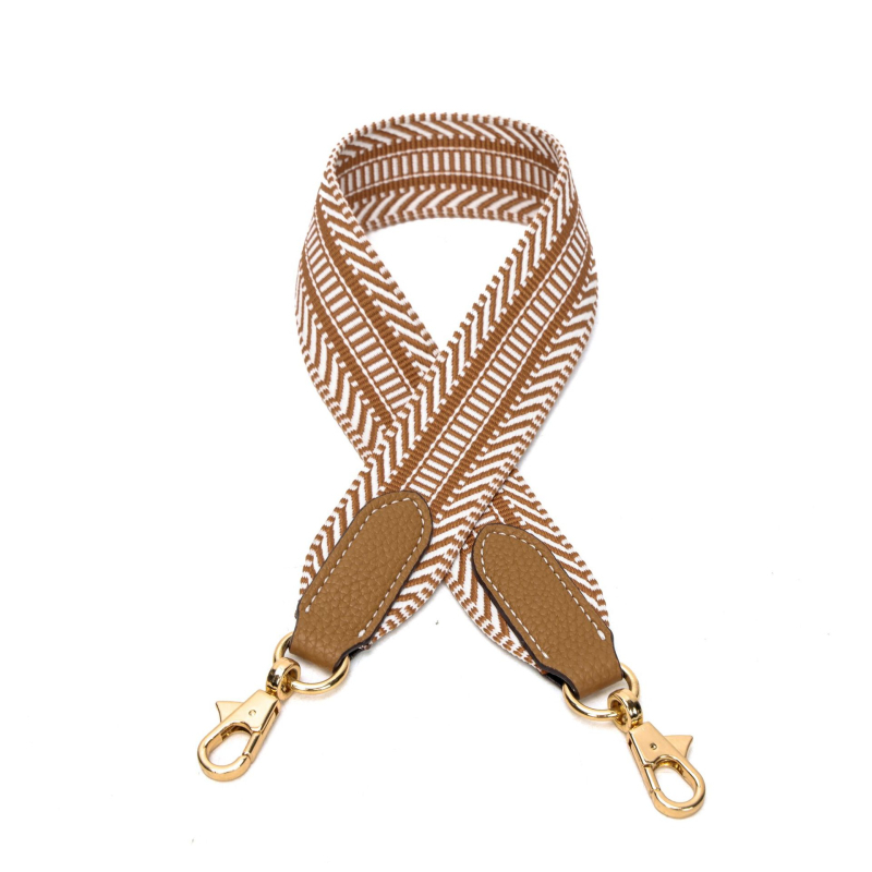 Remen za ramena za Hermès torbe — Meiyun koža od mikrovlaknastog vlakna, prugasti uzorak, otporan na habanje, lagan za nošenje, kompatibilan s Basket, Evelyn, Lindy, Togo (Proljeće 2025)