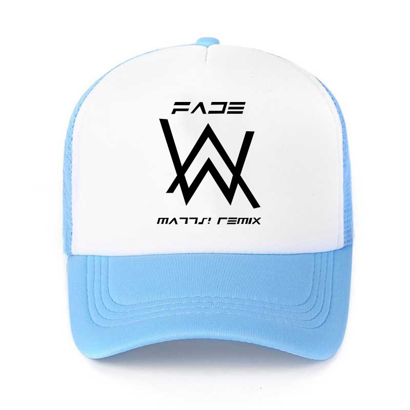 Mrežasta kapa za sunce u stilu Alan Walker – unisex za muškarce, žene i djecu, kapa s širokim obodom
