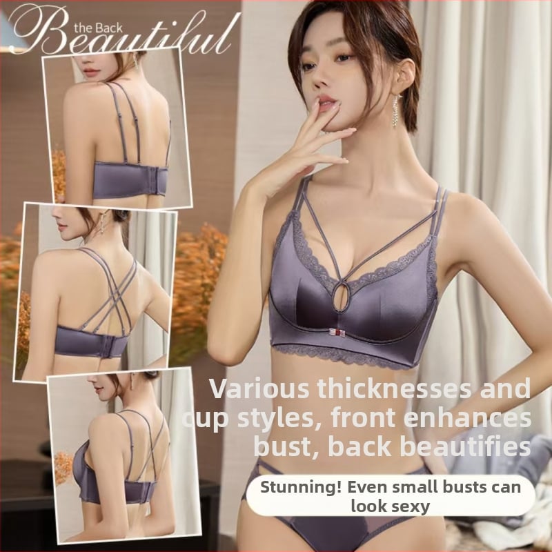 Push-Up melltartó nejlonból 5 cm párnázással, 3/4 kosár, hátsó négy sor csattal, fixált dupla vállpántok