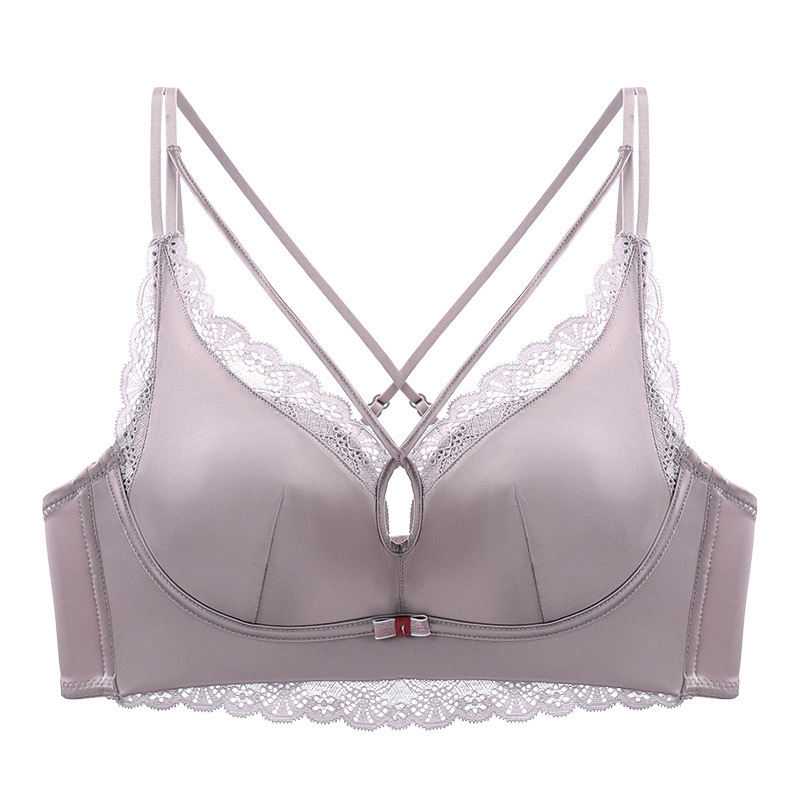 Push-Up melltartó nejlonból 5 cm párnázással, 3/4 kosár, hátsó négy sor csattal, fixált dupla vállpántok