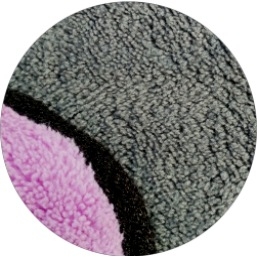 Automobilių valymo skiautė, dvigubo koralo flekso sluoksnis, 600gsm, poliesterio pluoštas, paprasta pynė