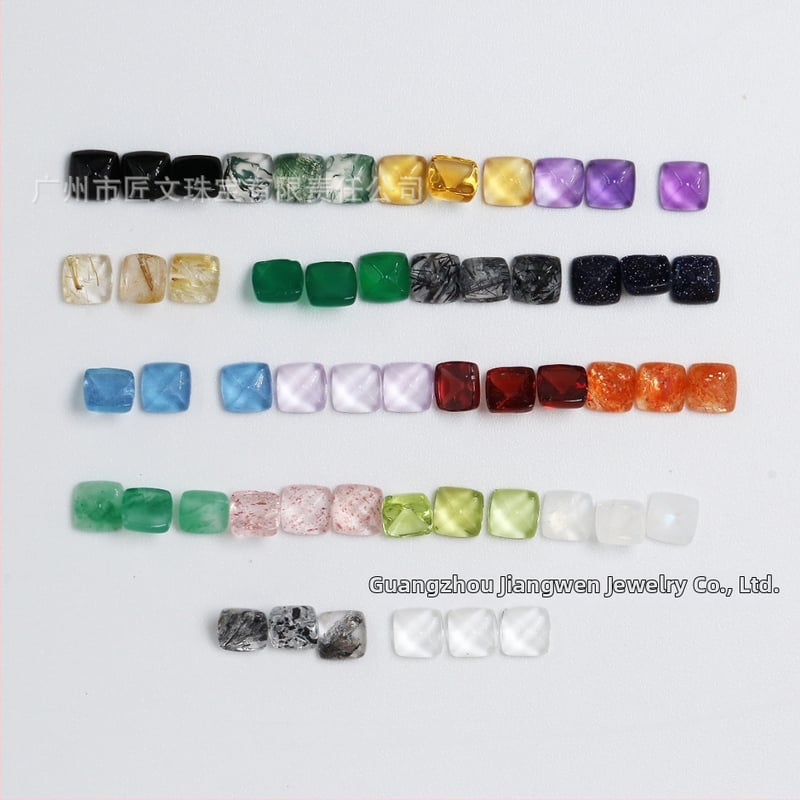 Gredzens ar Sugar Tower formu no dabīgā akmens, skaidrība VVS, S925 sudraba ielikums, pielāgojams