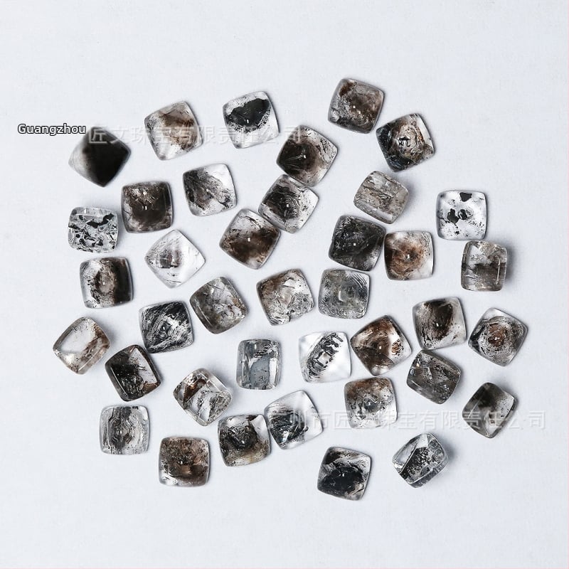 Gredzens ar Sugar Tower formu no dabīgā akmens, skaidrība VVS, S925 sudraba ielikums, pielāgojams