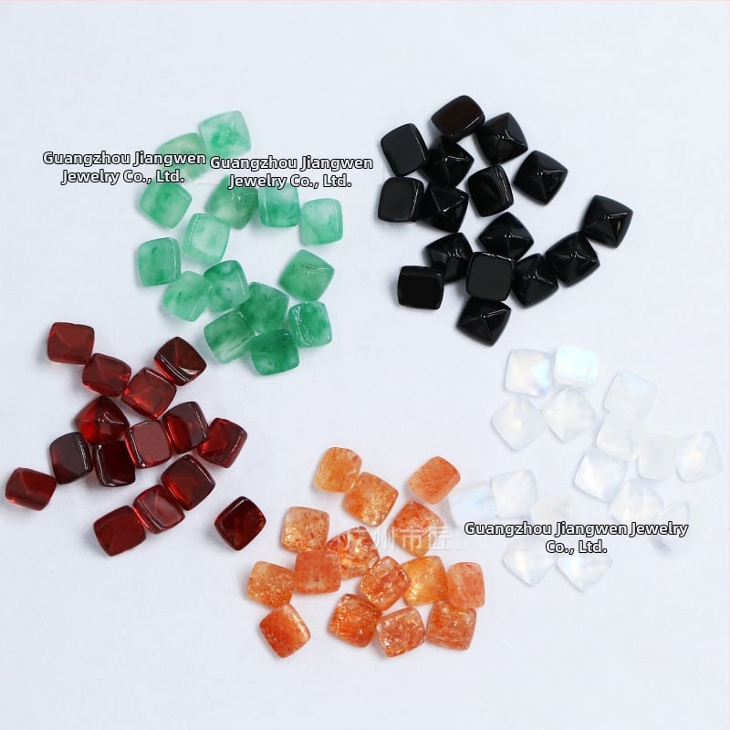 Gredzens ar Sugar Tower formu no dabīgā akmens, skaidrība VVS, S925 sudraba ielikums, pielāgojams