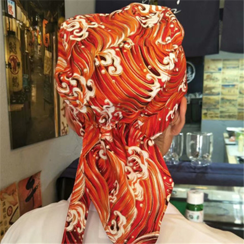 Японски стил кухненска работна шапка, унисекс, памучна, куполна корона, козирка с лого, персонализирана обработка